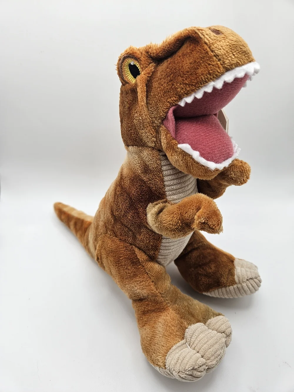 NEW Keel Toys Plush Tyrannosaurus Rex T-Rex Dinosaur Plush KeelEco 100% Recycled